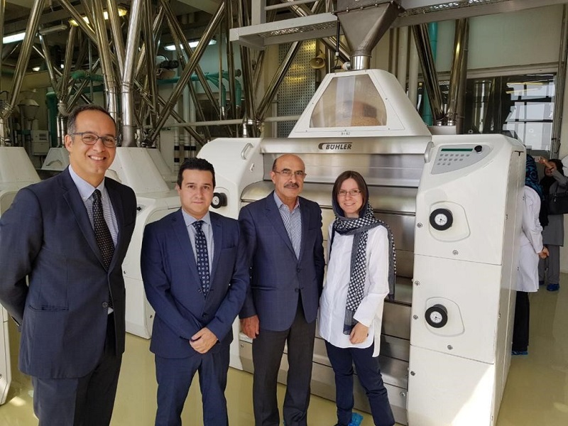 Swiss Ambassador visit to Taban Flour Mill