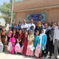 The opening of the primary School in Kermanshah